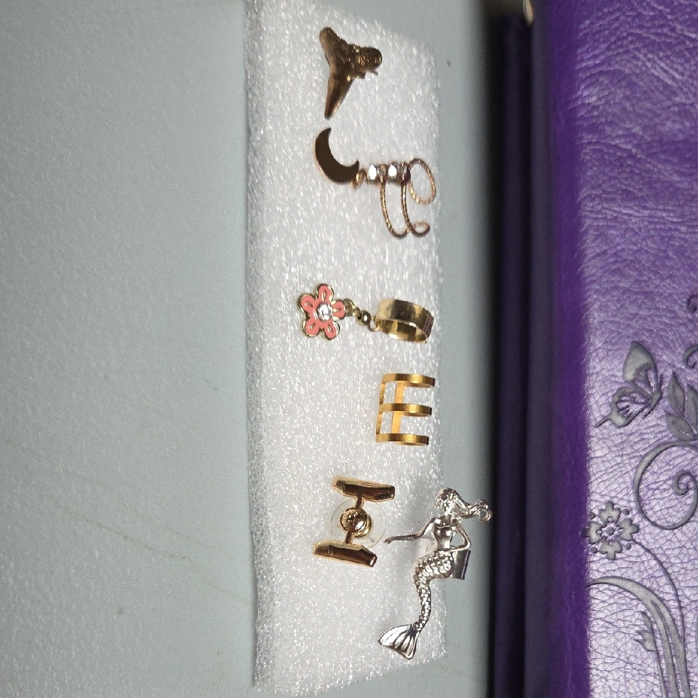 Gold and Silver Ear Cuff Sellections